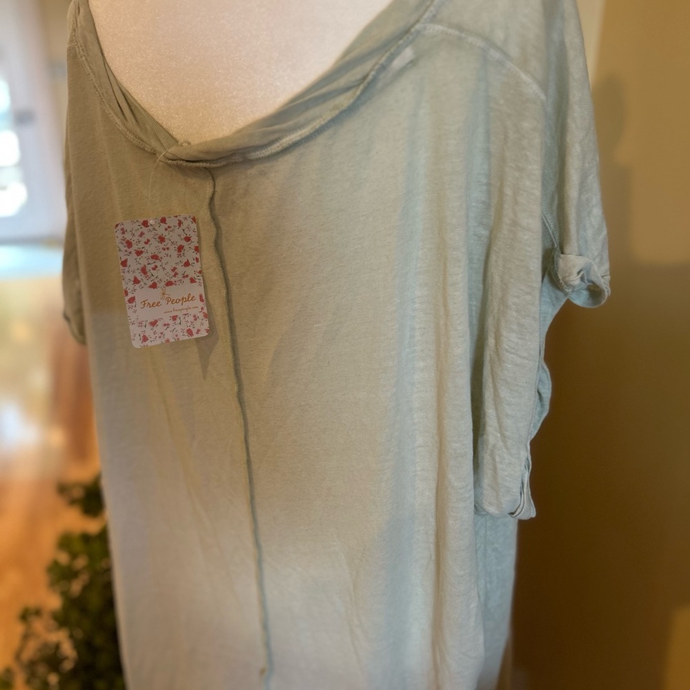 NWT We the Free Free People Ponderosa Women’s Top Tunic - Picture 5 of 11